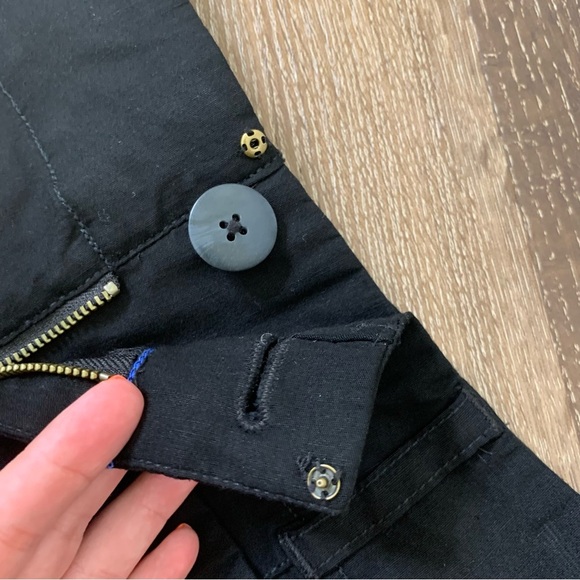 Maeve Womens the Colette Black Midi Pencil Skirt linen blend XS - Picture 9 of 11